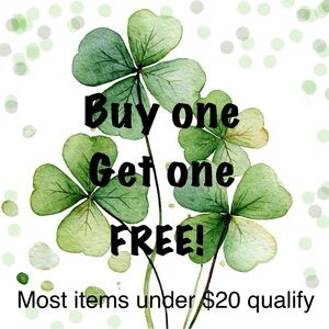 BOGO! Most items under $20 qualify!